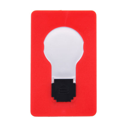 ELECTROPRIME LED Pocket Lamp, Creative Ultrathin Card Light, Random Color Delivery