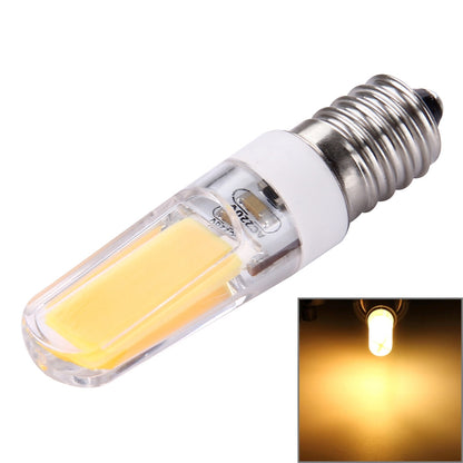 ELECTROPRIME E14 3W 300LM COB LED Light , PC Material Dimmable for Halls / Office / Home, AC 220-240V(Warm White)