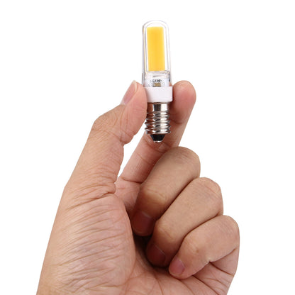 ELECTROPRIME E14 3W 300LM COB LED Light , PC Material Dimmable for Halls / Office / Home, AC 220-240V(Warm White)