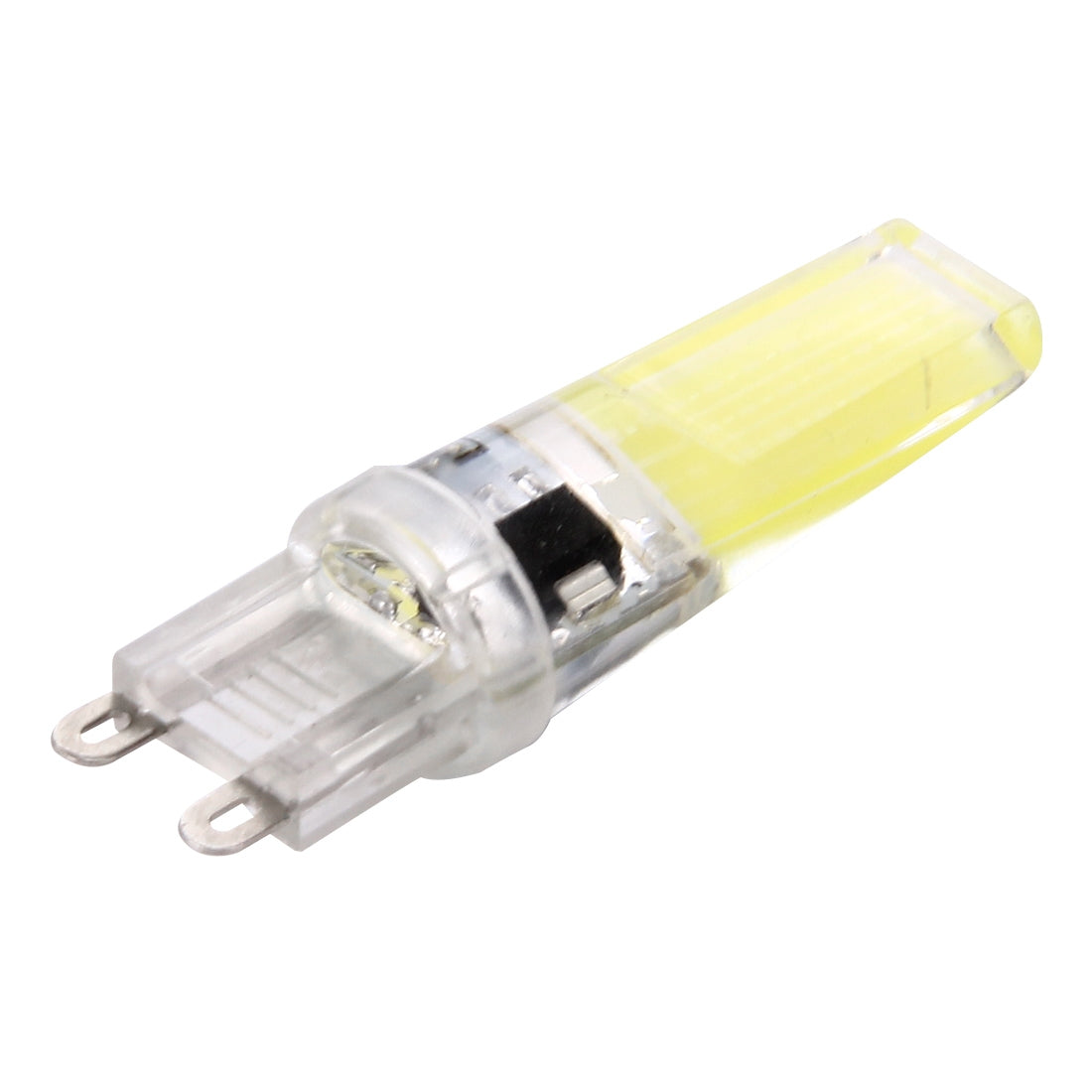 ELECTROPRIME G9 3W 300LM COB LED Light , Silicone Dimmable for Halls / Office / Home, AC 220-240V, Transparent Plug(White Light)