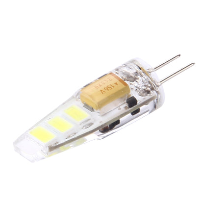 ELECTROPRIME G4 2W 100LM Corn Light Bulb, 6 LED SMD 5730 Silicone, DC 12V(White Light)