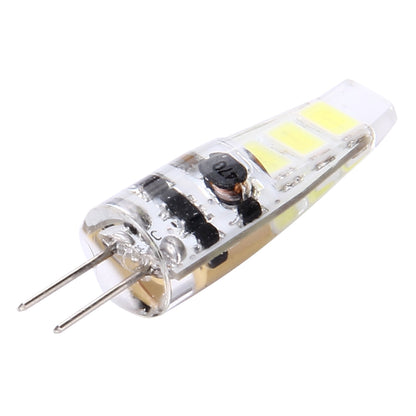 ELECTROPRIME G4 2W 100LM Corn Light Bulb, 6 LED SMD 5730 Silicone, DC 12V(White Light)