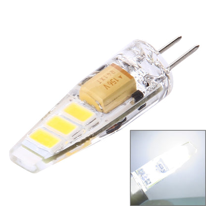 ELECTROPRIME G4 2W 100LM Corn Light Bulb, 6 LED SMD 5730 Silicone, DC 12V(Warm White)