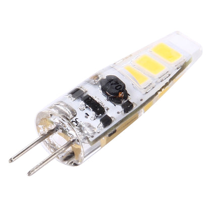 ELECTROPRIME G4 2W 100LM Corn Light Bulb, 6 LED SMD 5730 Silicone, DC 12V(Warm White)