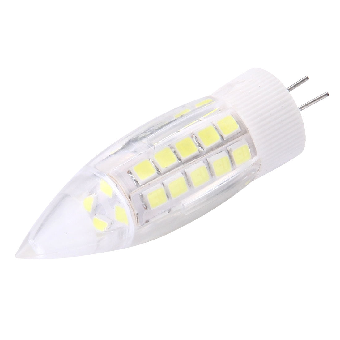 ELECTROPRIME G4 4W 300LM Candle Corn Light Bulb, 44 LED SMD 2835, AC 220-240V(White Light)
