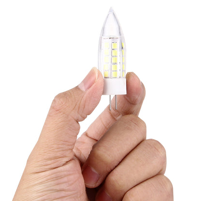 ELECTROPRIME G4 4W 300LM Candle Corn Light Bulb, 44 LED SMD 2835, AC 220-240V(White Light)