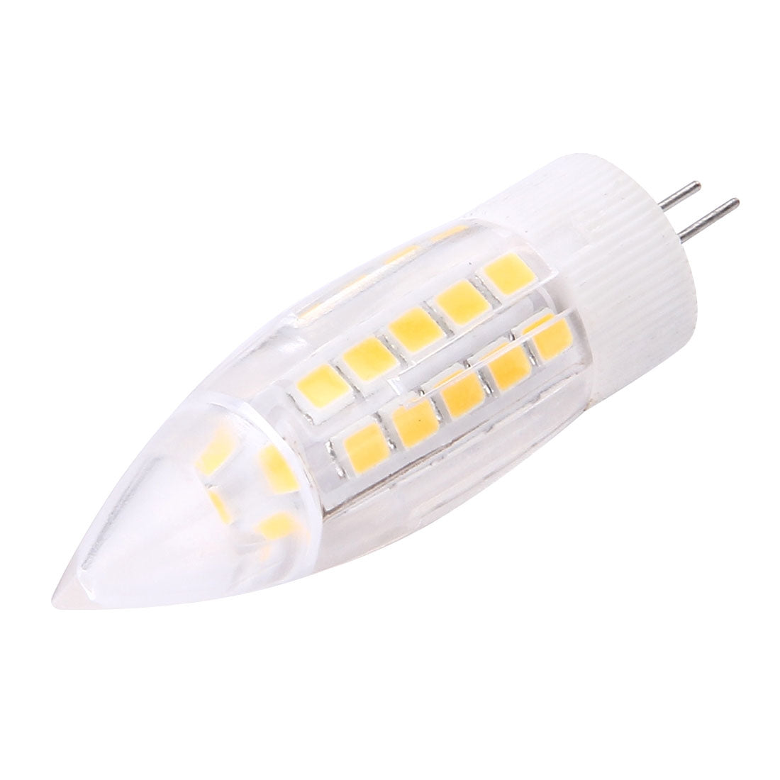 ELECTROPRIME G4 4W 300LM Candle Corn Light Bulb, 44 LED SMD 2835, AC 220-240V(Warm White)