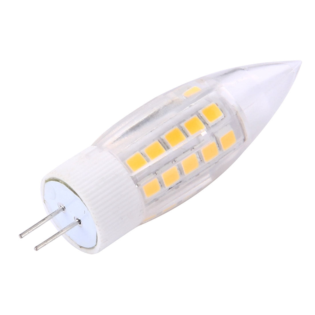 ELECTROPRIME G4 4W 300LM Candle Corn Light Bulb, 44 LED SMD 2835, AC 220-240V(Warm White)