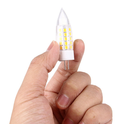 ELECTROPRIME G4 4W 300LM Candle Corn Light Bulb, 44 LED SMD 2835, AC 220-240V(Warm White)