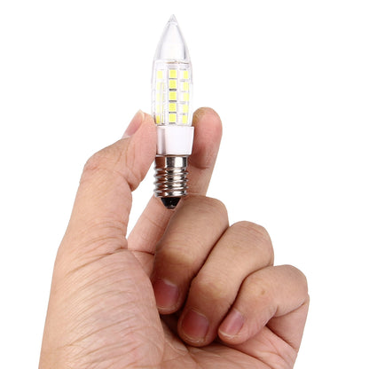 ELECTROPRIME E14 4W 300LM Candle Corn Light Bulb, 44 LED SMD 2835, AC 220-240V(White Light)