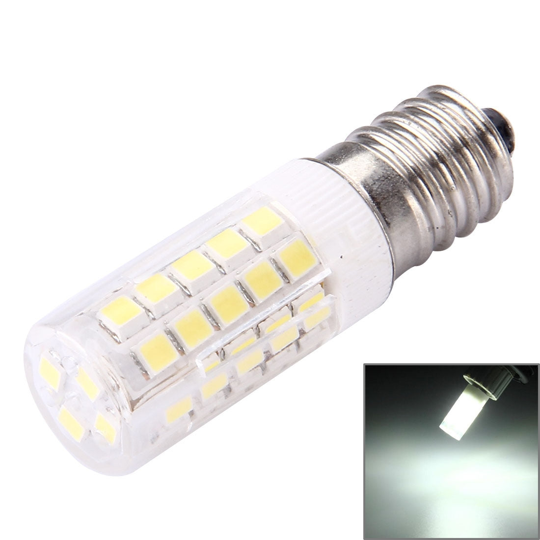 ELECTROPRIME E14 4W 300LM Corn Light Bulb, 44 LED SMD 2835, AC110V-220V(White Light)