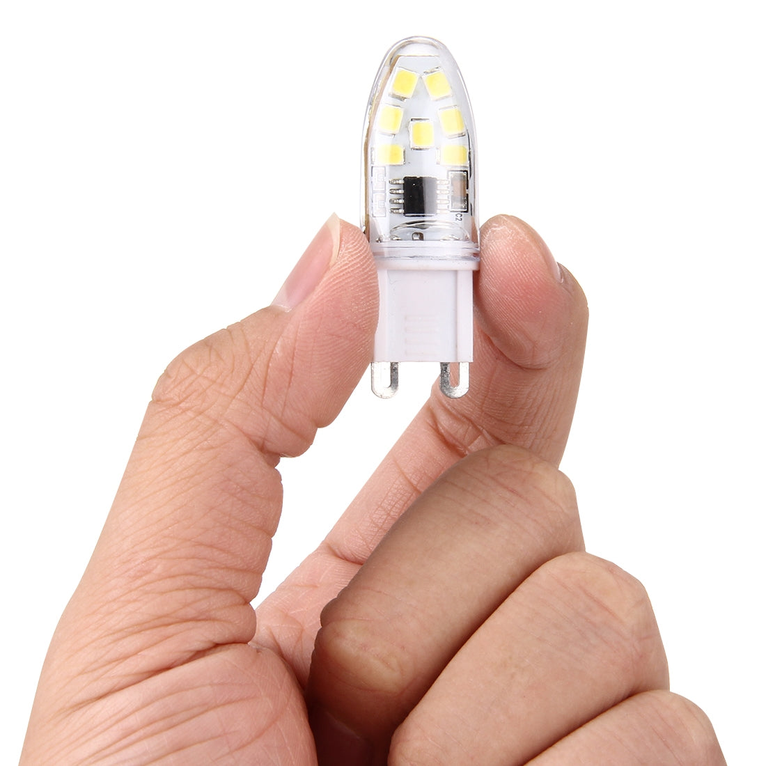 ELECTROPRIME G9 2.5W 200LM Corn Light Bulb, 14 LED SMD 2835 Dimmable, AC 220-240V(White Light)