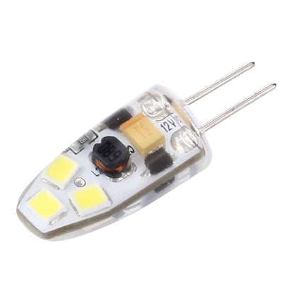 ELECTROPRIME G4 2W 120LM 6 LED SMD 2835 Silicone Corn Light Bulb, DC 12V(White Light)