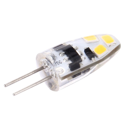 ELECTROPRIME G4 2W 120LM Corn Light Bulb, 6 LED SMD 2835 Silicone, DC 12V(Warm White)