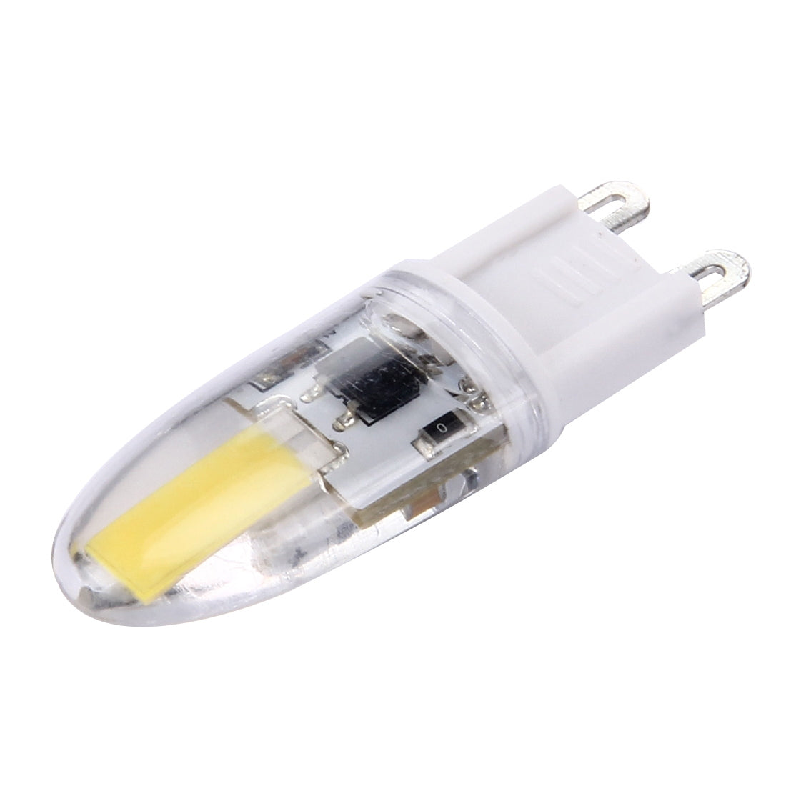 ELECTROPRIME 3W COB LED Light , G9 300LM PC Material Dimmable SMD 1505 for Halls / Office / Home, AC 220-240V(White Light)