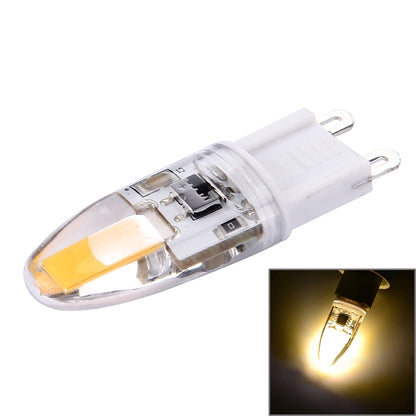 ELECTROPRIME 3W COB LED Light, G9 300LM PC Material Dimmable SMD 1505 for Halls / Office / Home, AC 220-240V(Warm White)