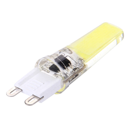ELECTROPRIME G9 3W 300LM COB LED Light , Silicone Dimmable for Halls / Office / Home, AC 220-240V, White Plug(White Light)