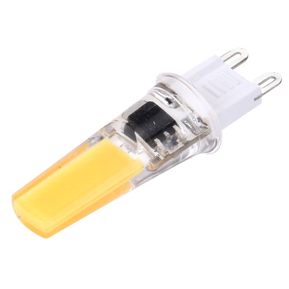 ELECTROPRIME G9 3W 300LM COB LED Light , Silicone Dimmable for Halls / Office / Home, AC 220-240V, White Plug(Warm White)