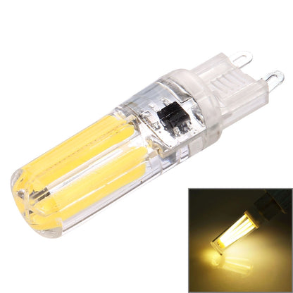ELECTROPRIME G9 4W Silicone Dimmable 8 LED Filament Light Bulb for Halls, AC 220-240V(Warm White)