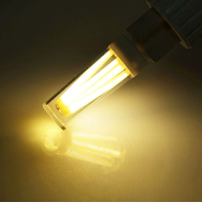 ELECTROPRIME G9 4W Silicone Dimmable 8 LED Filament Light Bulb for Halls, AC 220-240V(Warm White)