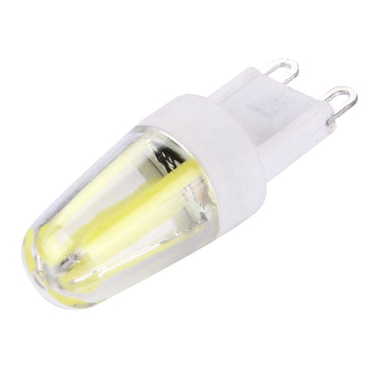 ELECTROPRIME 2W Filament Light Bulb, G9 PC Material Dimmable 4 LED for Halls, AC 220-240V(White Light)