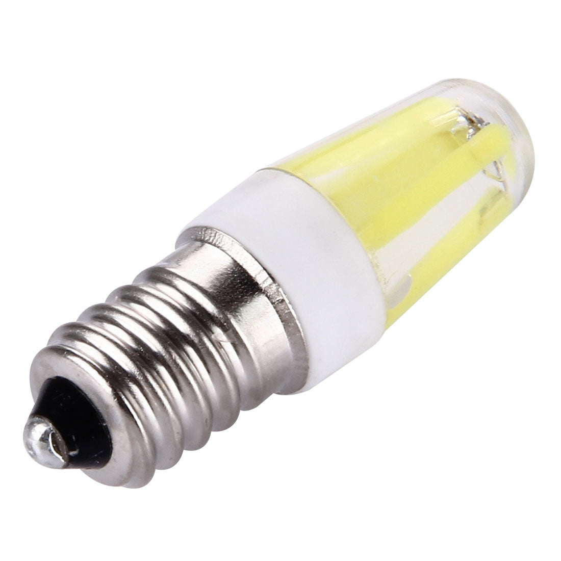 ELECTROPRIME 2W Filament Light Bulb , E14 PC Material Dimmable 4 LED for Halls, AC 220-240V(White Light)