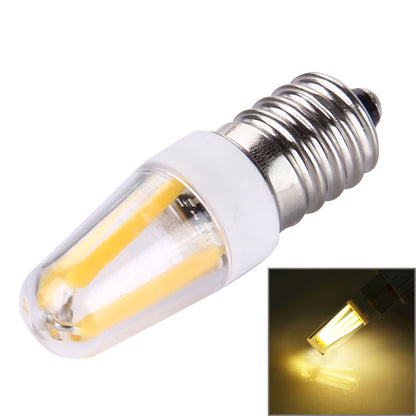 ELECTROPRIME 2W Filament Light Bulb, E14 PC Material Dimmable 4 LED for Halls, AC 220-240V(Warm White)