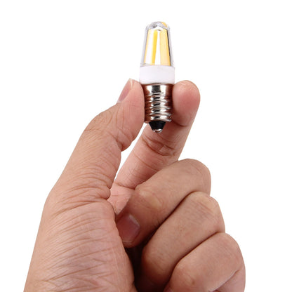 ELECTROPRIME 2W Filament Light Bulb, E14 PC Material Dimmable 4 LED for Halls, AC 220-240V(Warm White)
