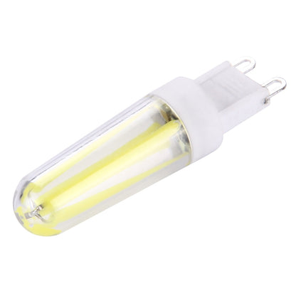 ELECTROPRIME 4W Filament Light Bulb, G9 PC Material Dimmable 4 LED for Halls, AC 220-240V(White Light)