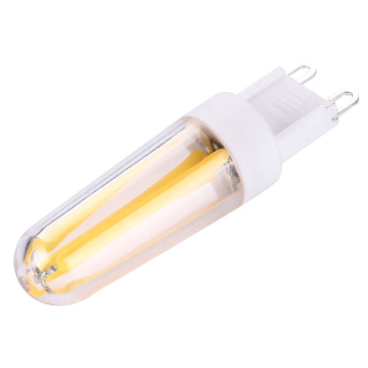 ELECTROPRIME 4W Filament Light Bulb, G9 PC Material Dimmable 4 LED, AC 220-240V(Warm White)