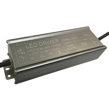 ELECTROPRIME 20W LED Driver Adapter AC 85-265V to DC 24-38V IP65 Waterproof