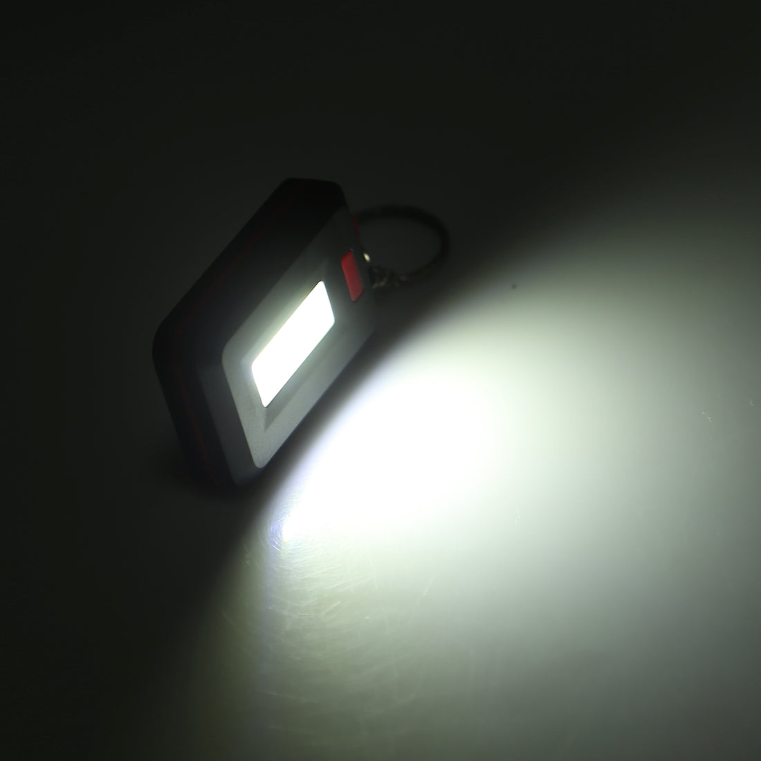 ELECTROPRIME 3W White Light COB LED Flashlight , Portable Small Light with Key Chain, Random Color Delivery