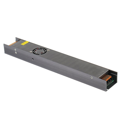 ELECTROPRIME SL-300-24 LED Regulated Switching Power Supply DC24V 12.5A with Fan Size: 330 x 49 x 29mm