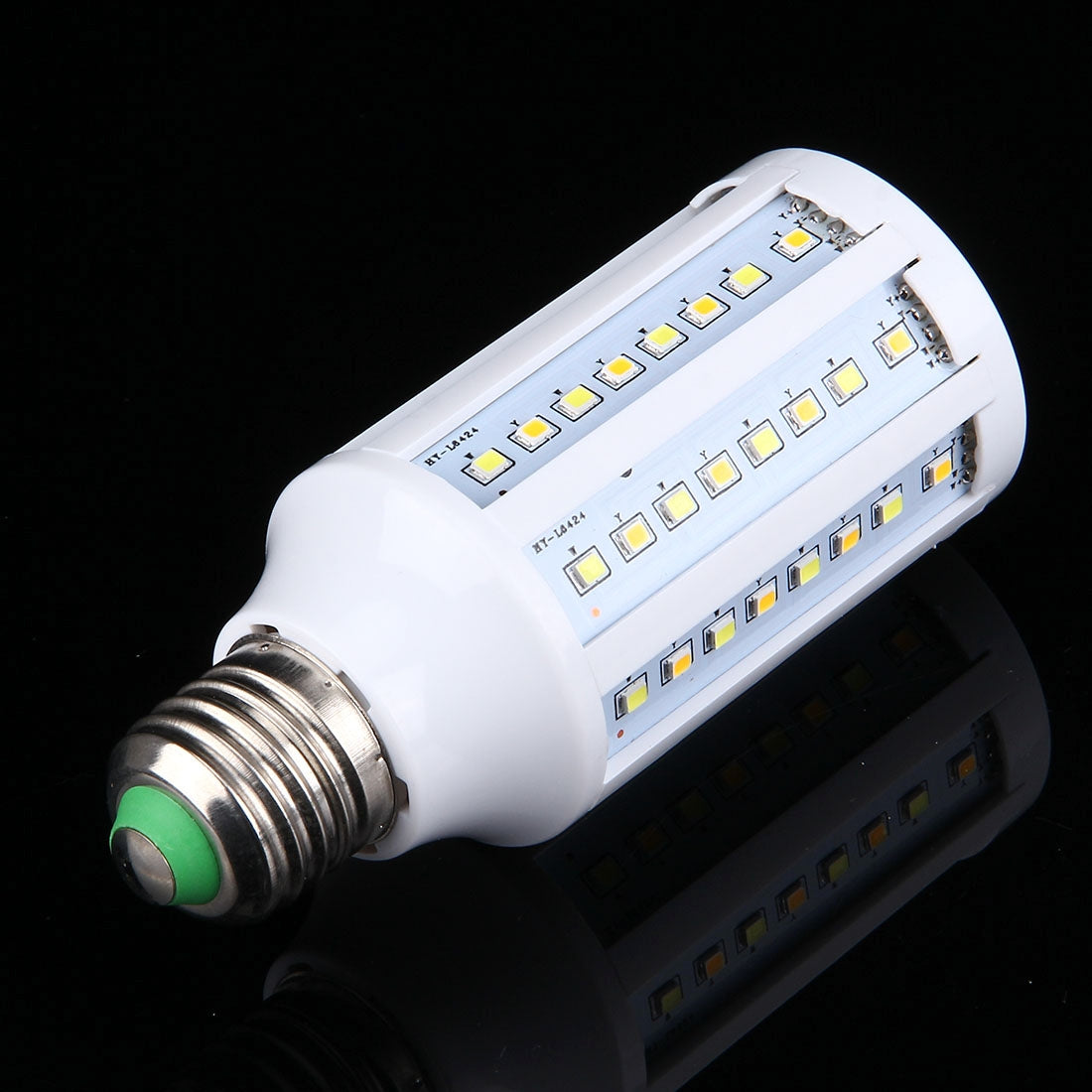 ELECTROPRIME 15W Section Dimmable Corn Light Bulb, E27 80 LED SMD 2835, AC 220V