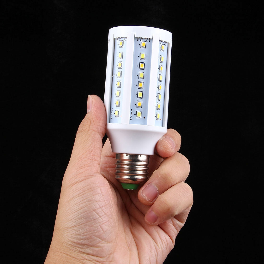 ELECTROPRIME 15W Section Dimmable Corn Light Bulb, E27 80 LED SMD 2835, AC 220V