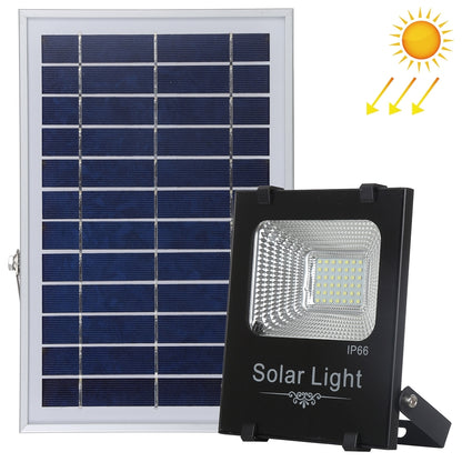 ELECTROPRIME 150W 176 LEDs SMD 2835 IP66 Waterproof Ultra-thin Solar Powered Timing LED Flood Light  with 6V / 0.83A Solar Panel & Remote Control(White Light)