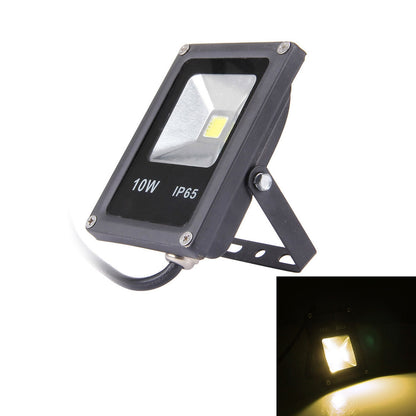 ELECTROPRIME 10W IP65 Waterproof White Light LED Floodlight, 900LM LED Light, AC 85-265V(Warm White)