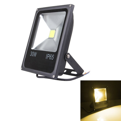 ELECTROPRIME 30W IP65 Waterproof White Light LED Floodlight, 2700LM LED Light, AC 85-265V(Warm White)