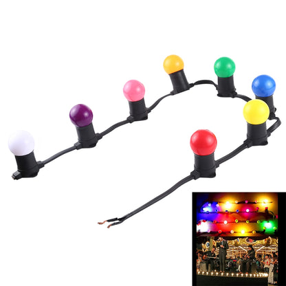 ELECTROPRIME 1m 2W E27 8 LEDs 2835 SMD Home Decoration LED Light Bulbs, AC 220V