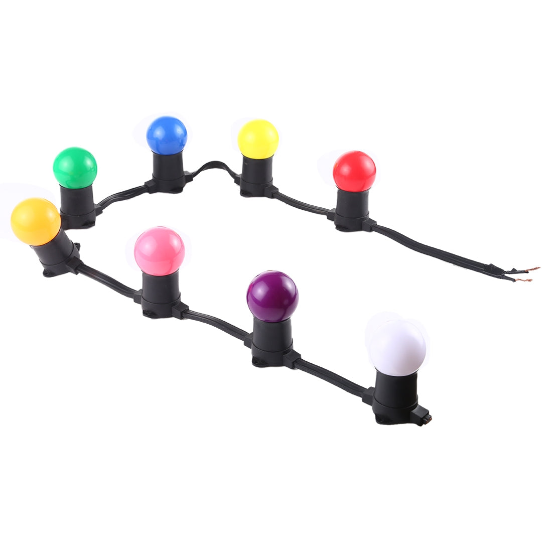 ELECTROPRIME 1m 2W E27 8 LEDs 2835 SMD Home Decoration LED Light Bulbs, AC 220V