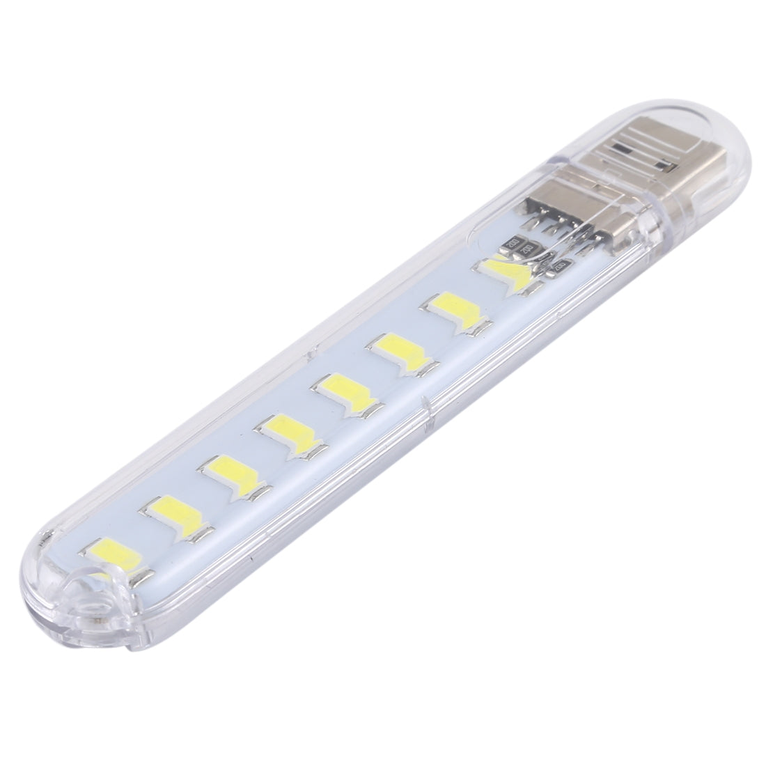 ELECTROPRIME 3W 8 LEDs 5730 SMD USB LED Book Light Portable Night Lamp, DC 5V (White Light)