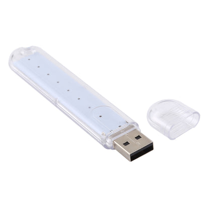 ELECTROPRIME 3W 8 LEDs 5730 SMD USB LED Book Light Portable Night Lamp, DC 5V (Warm White)