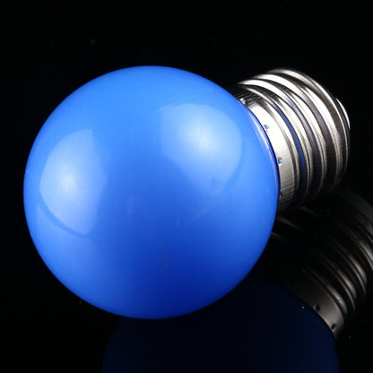 ELECTROPRIME 10 PCS 2W E27 2835 SMD Home Decoration LED Light Bulbs, AC 220V (Blue Light)