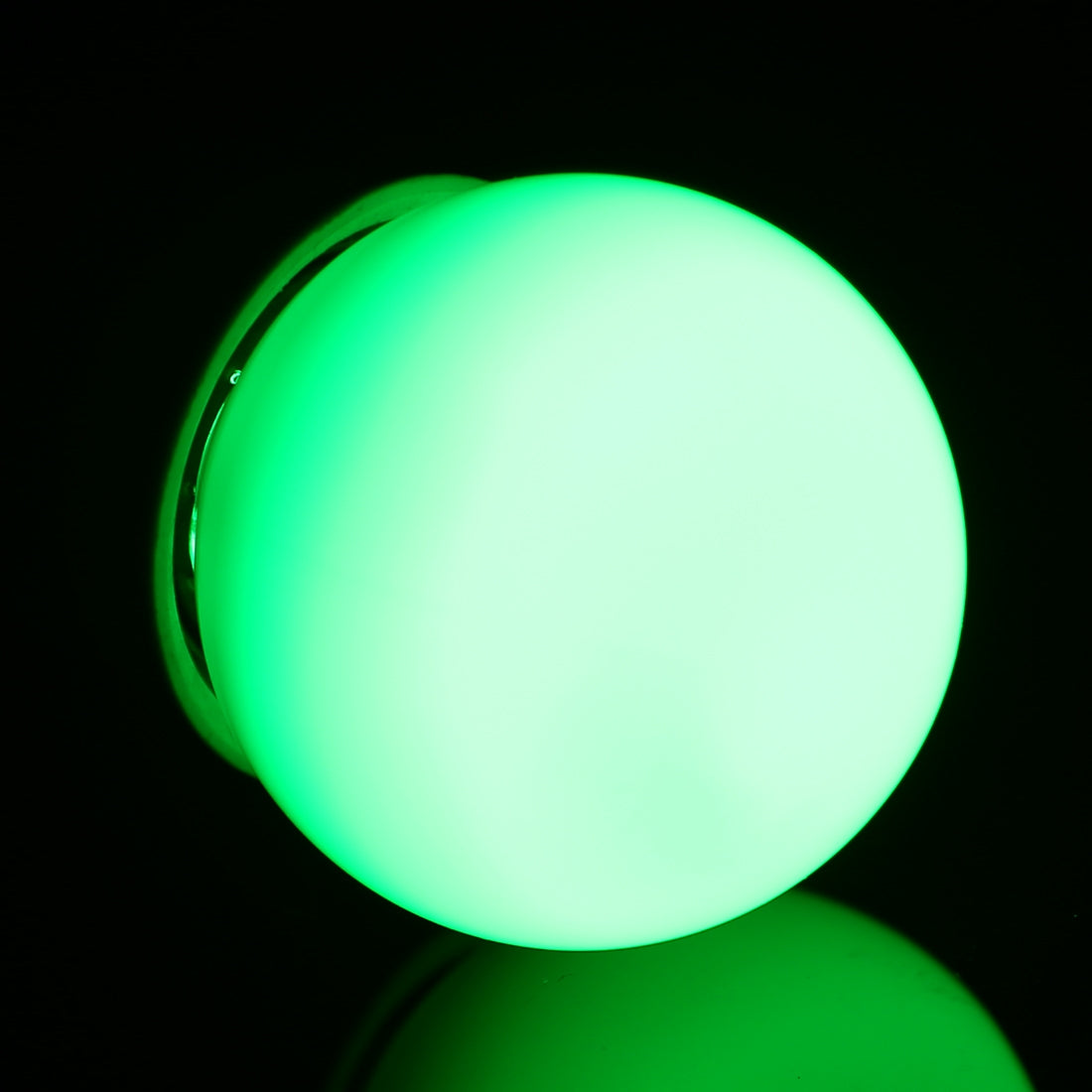 ELECTROPRIME 10 PCS 2W E27 2835 SMD Home Decoration LED Light Bulbs, AC 220V (Green Light)