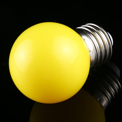 ELECTROPRIME 10 PCS 2W E27 2835 SMD Home Decoration LED Light Bulbs, AC 220V (Yellow Light)