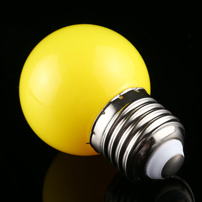 ELECTROPRIME 10 PCS 2W E27 2835 SMD Home Decoration LED Light Bulbs, AC 220V (Yellow Light)