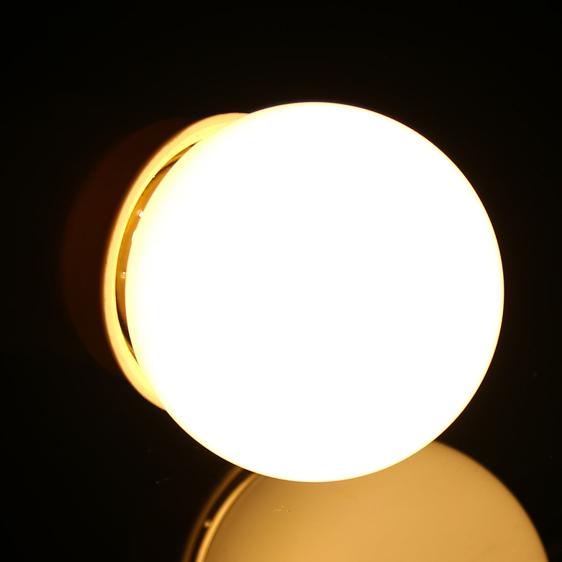ELECTROPRIME 2W E27 2835 SMD Home Decoration LED Light Bulbs, AC 220V (Warm White)