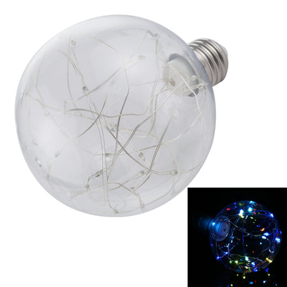 ELECTROPRIME G95 E27 3W 80 LM Filament Retro Fairy LED String Light Bulb, AC 220V (Colorful Light)