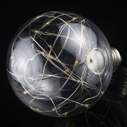 ELECTROPRIME G95 E27 3W 80 LM Filament Retro Fairy LED String Light Bulb, AC 220V (Warm White)