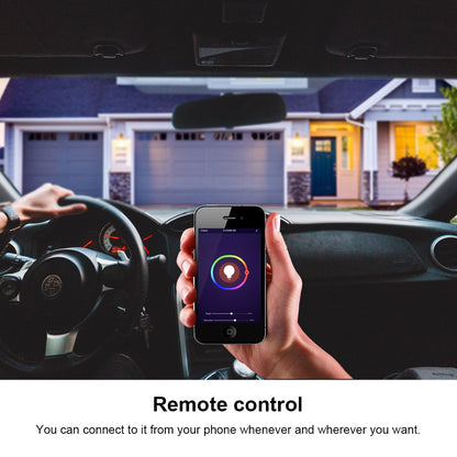 ELECTROPRIME GU10 5W RGB Dimming WIFI Smart LED Light Bulb Energy Saving Light (Colorful Light)